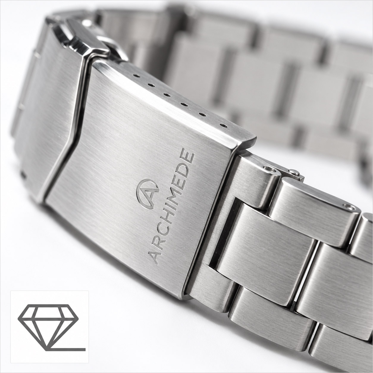 Stainless Steel Bracelet | Hardened and brushed