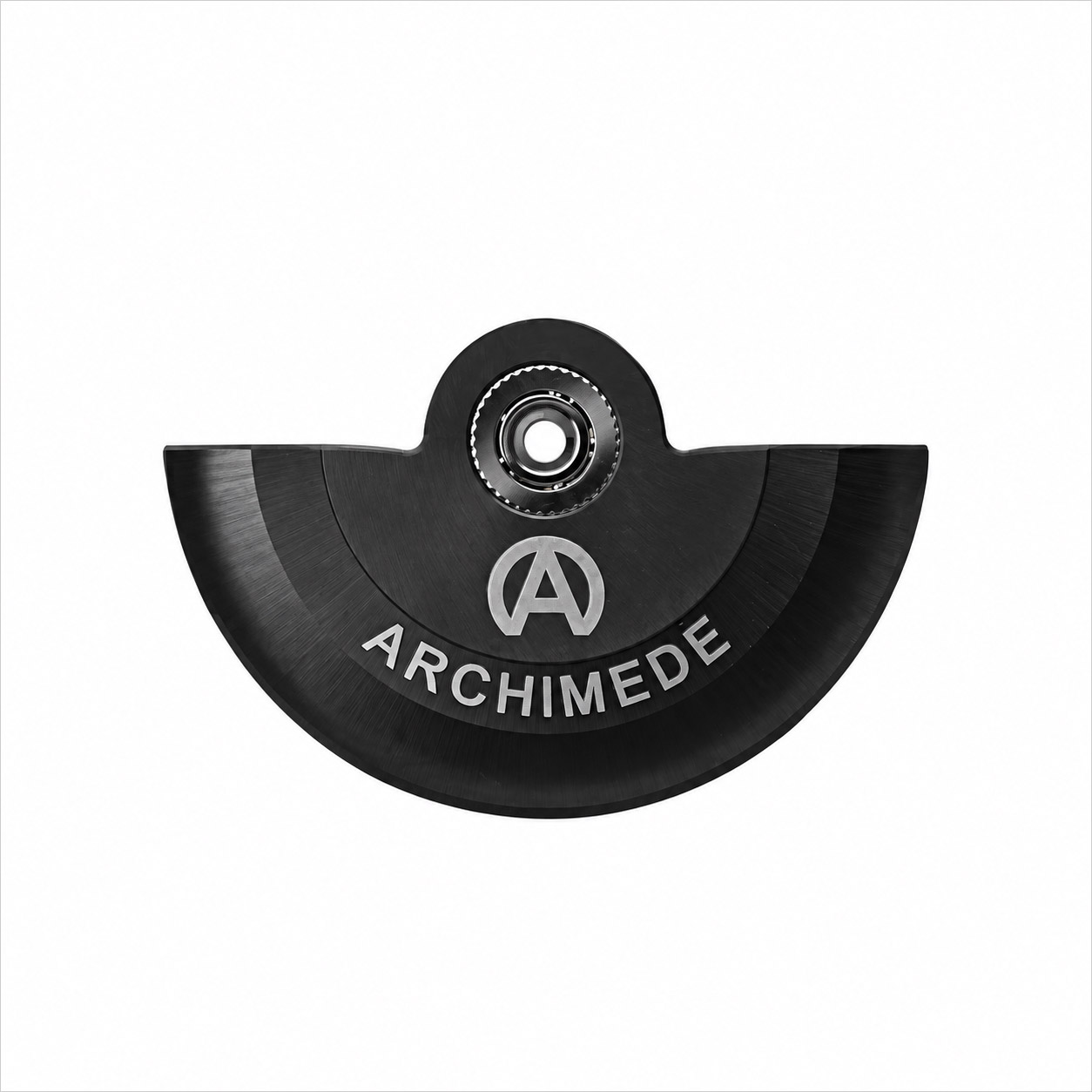 Sapphire crystal back with ARCHIMEDE DLC Automatic Rotor