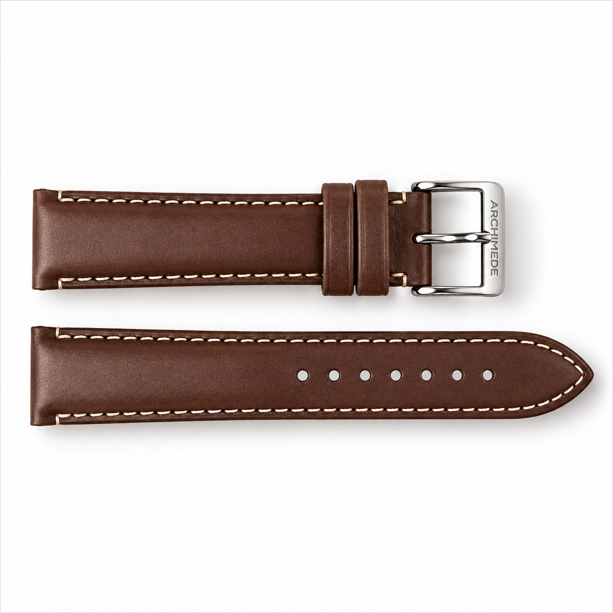Leather strap | Dark-brown | 20mm