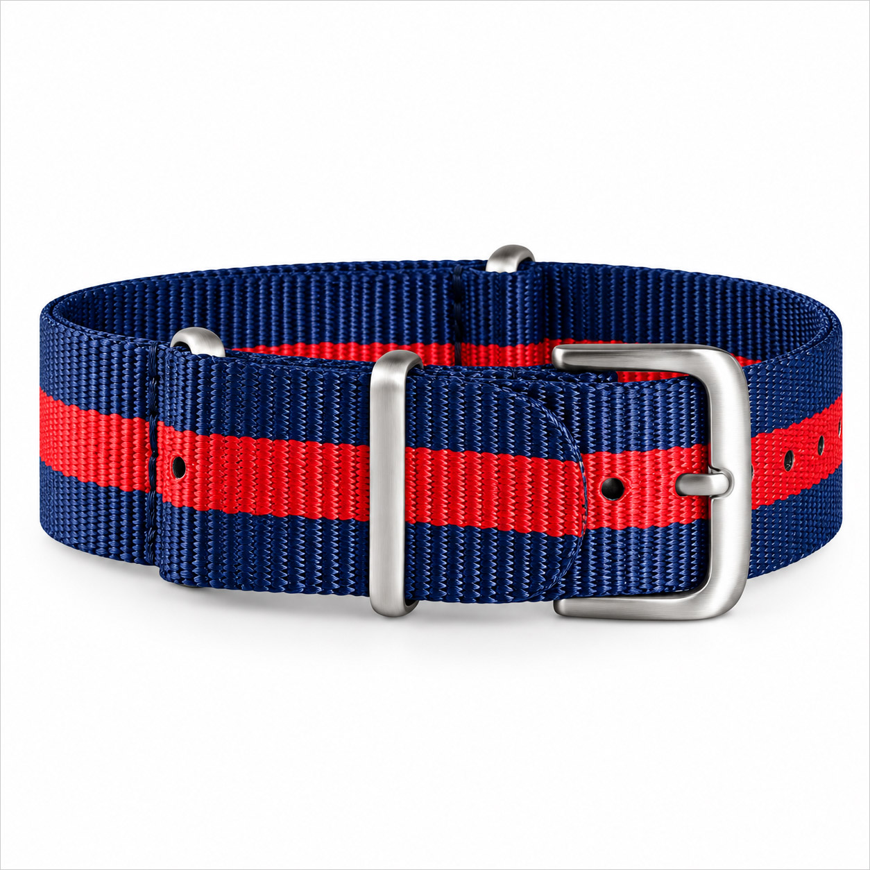 NATO Strap 18 mm | Blue / Red