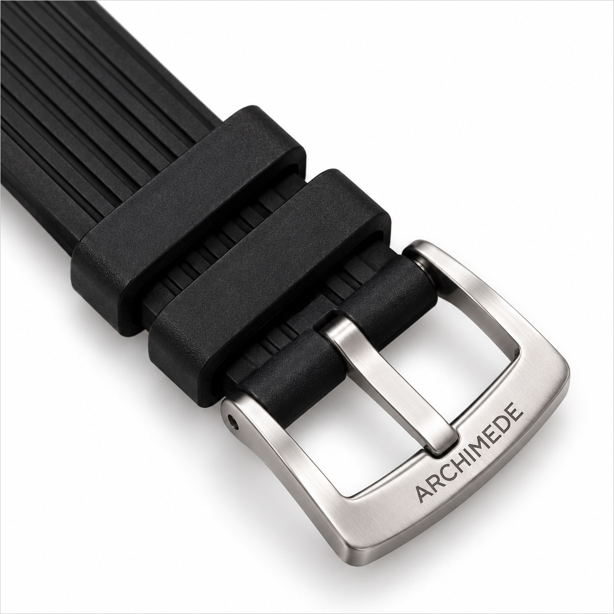 OutDoor Silicone strap | black | 18mm
